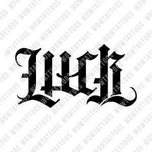 Love Hate Ambigram Tattoos