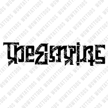 Load image into Gallery viewer, The Empire / Strikes Back Ambigram Tattoo Instant Download (Design + Stencil) STYLE: BIONIC