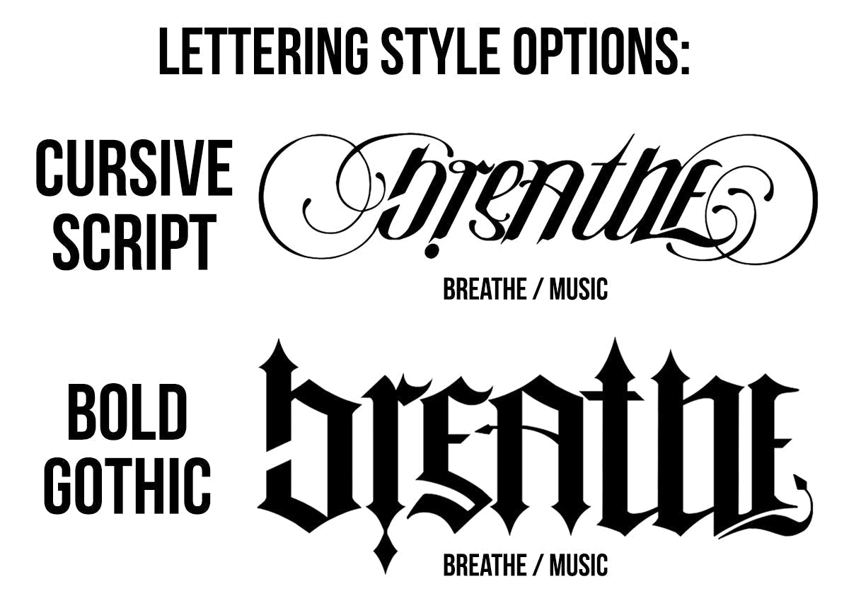 $400 CUSTOM AMBIGRAM BY MARK
