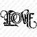 Love / Hate Ambigram Tattoo Instant Download (Design + Stencil) STYLE ...